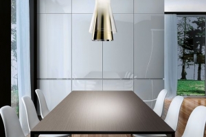Dining kitchen modern style, 3D images